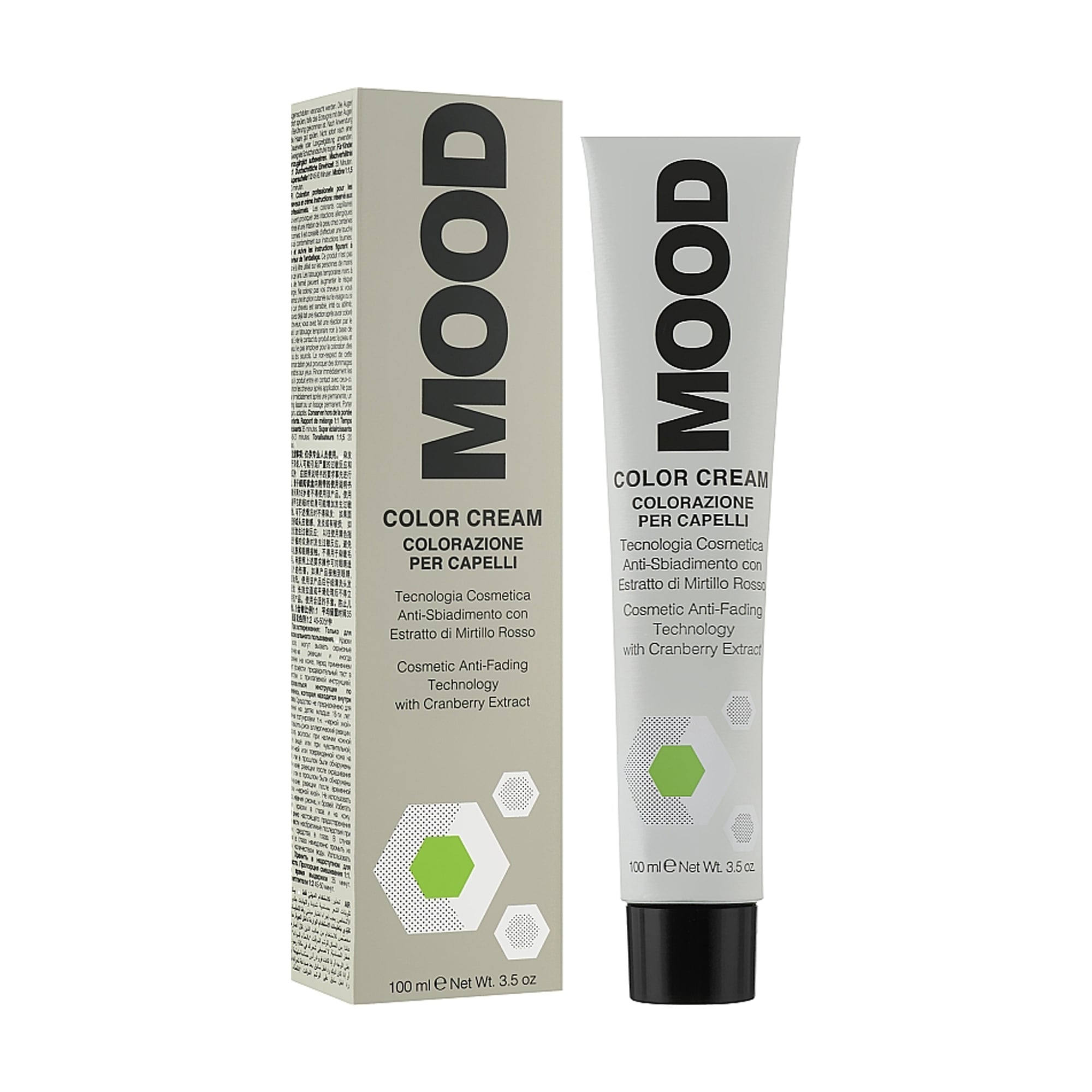 Перманентна крем-фарба для волосся Mood Color Cream 4 Brown, 100 мл